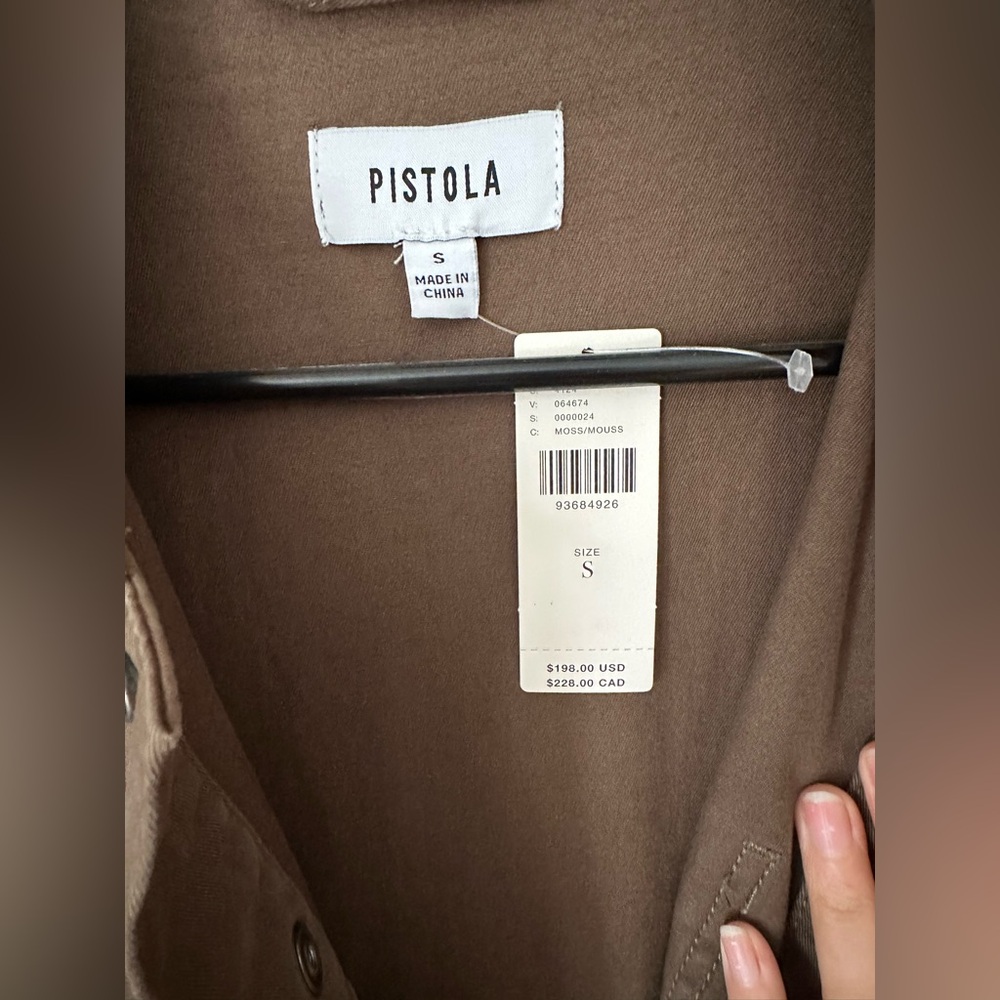 NWT Pistola Brown Short Sleeve Jumpsuit - Picture 6 of 8
